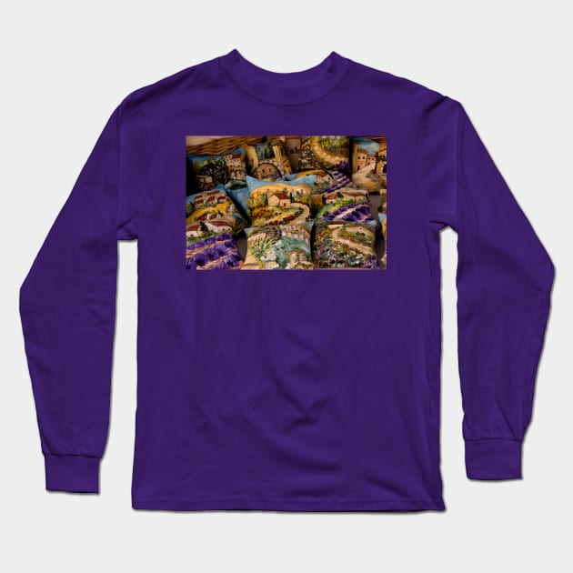 Tapestry Long Sleeve T-Shirt by Memories4you